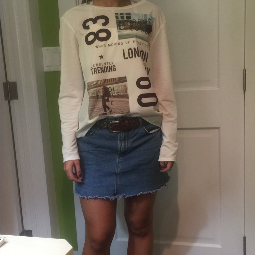 ZARA W&B collection shirt